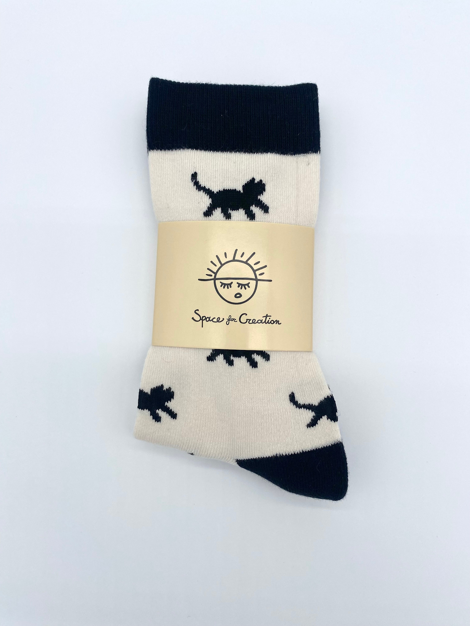Space For Creation Kyoto Cat Socks