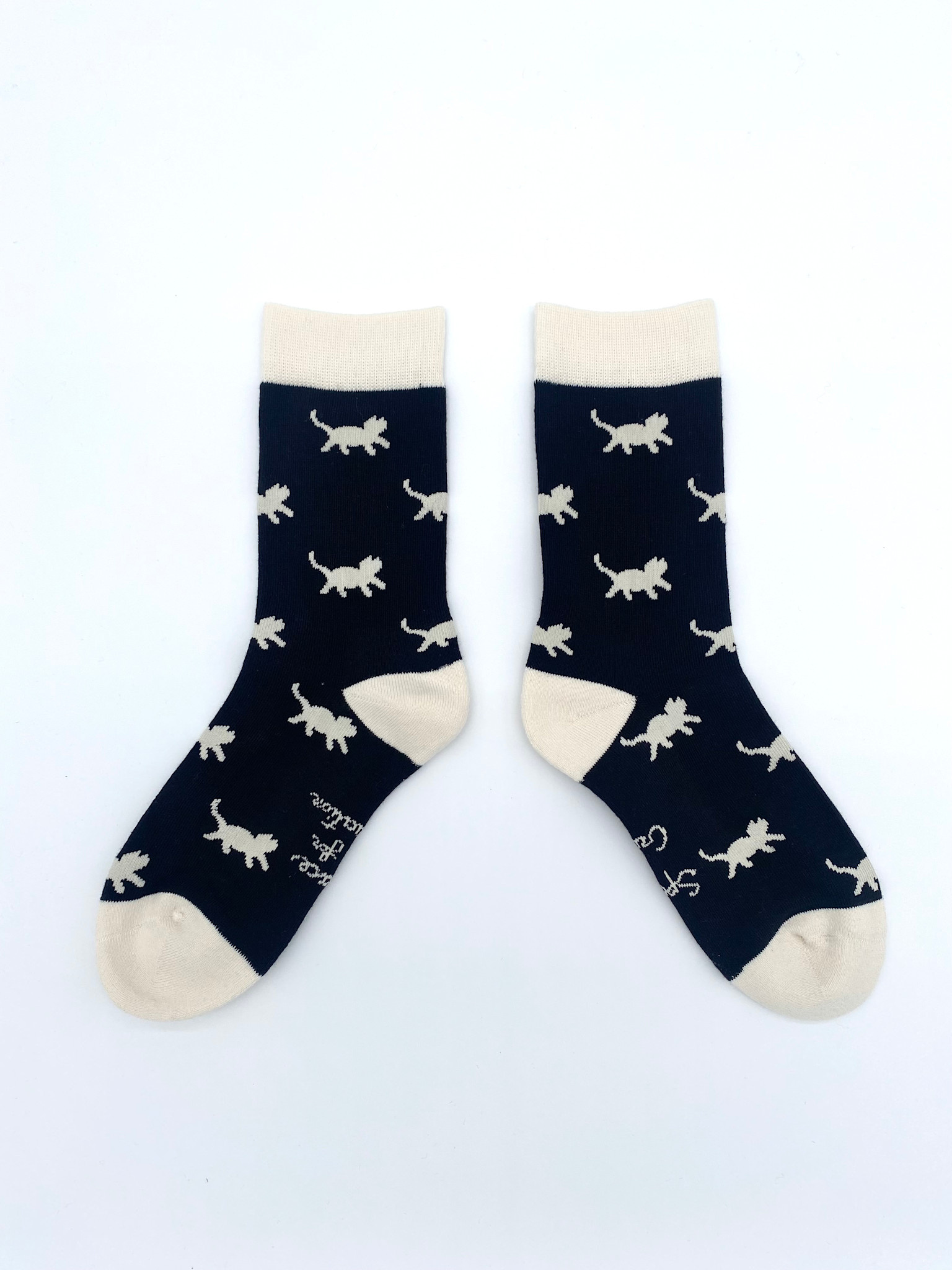 Space For Creation Kyoto Cat Socks