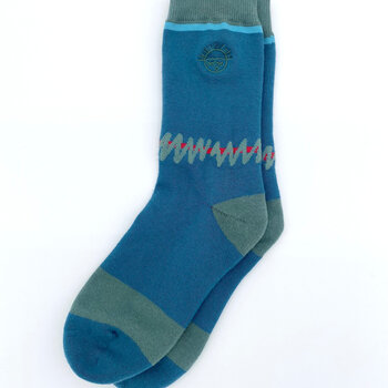 Space For Creation Zig Zag Socks