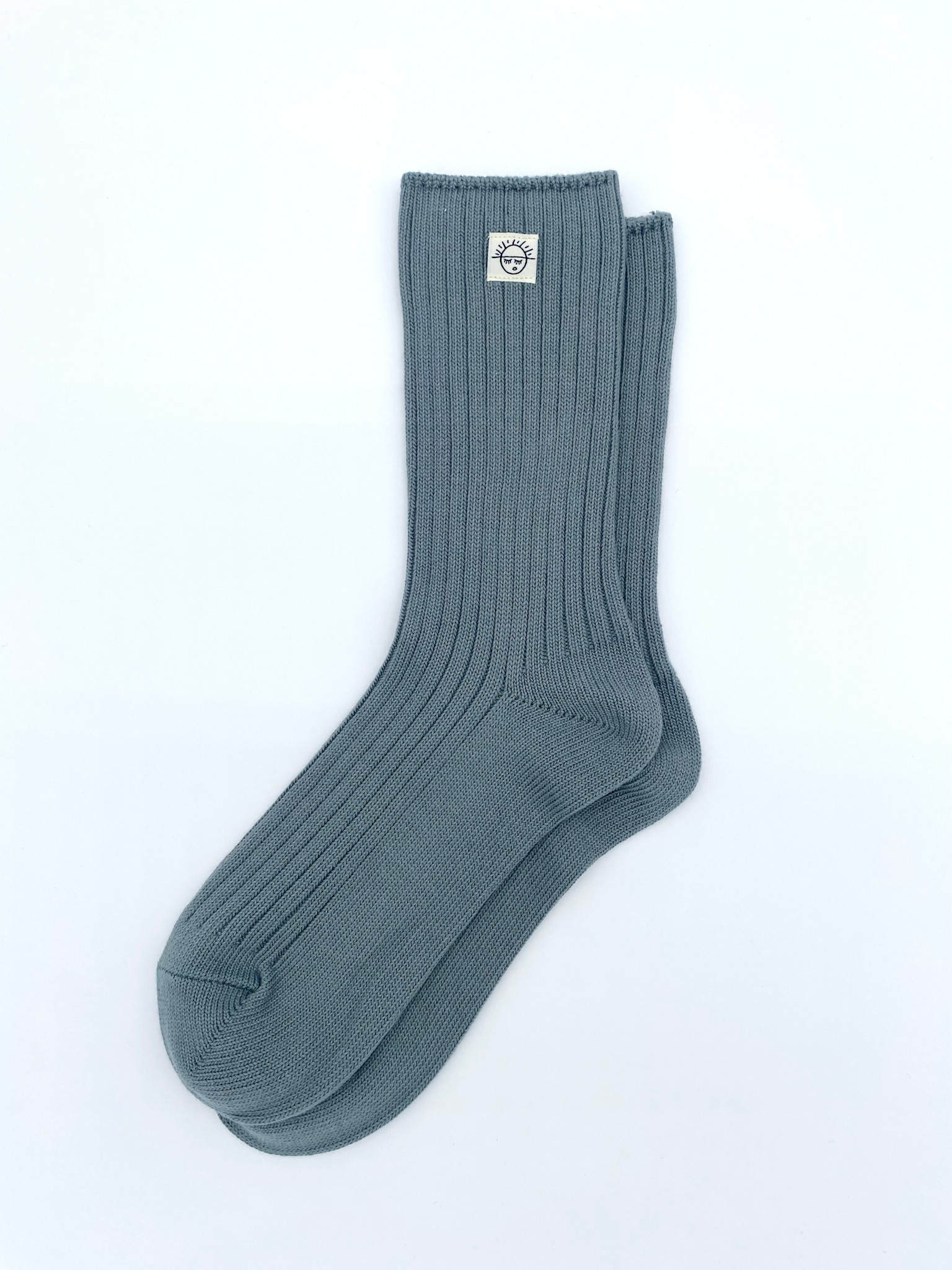 Space For Creation Sun Retro Slub Socks