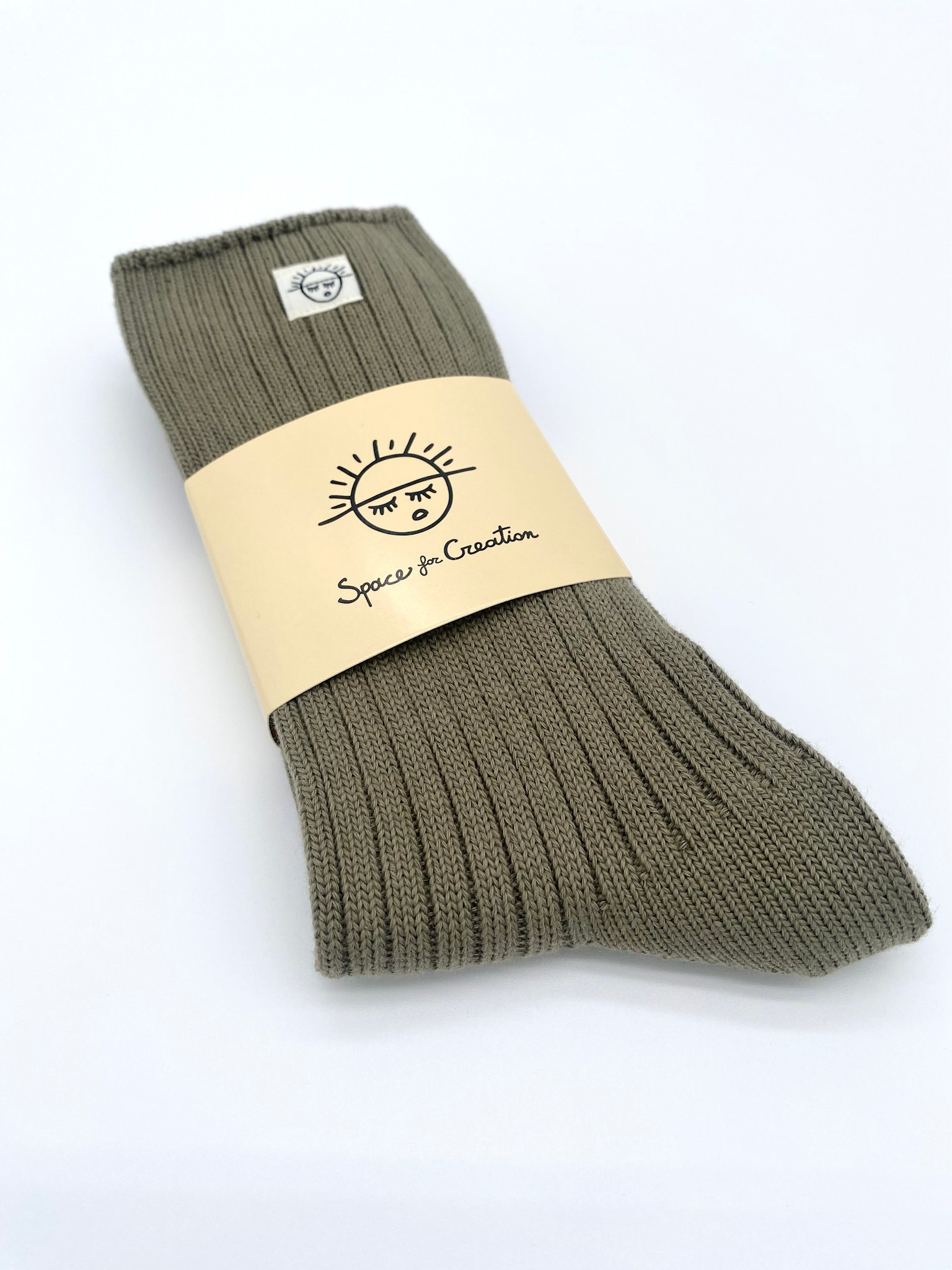 Space For Creation Sun Retro Slub Socks