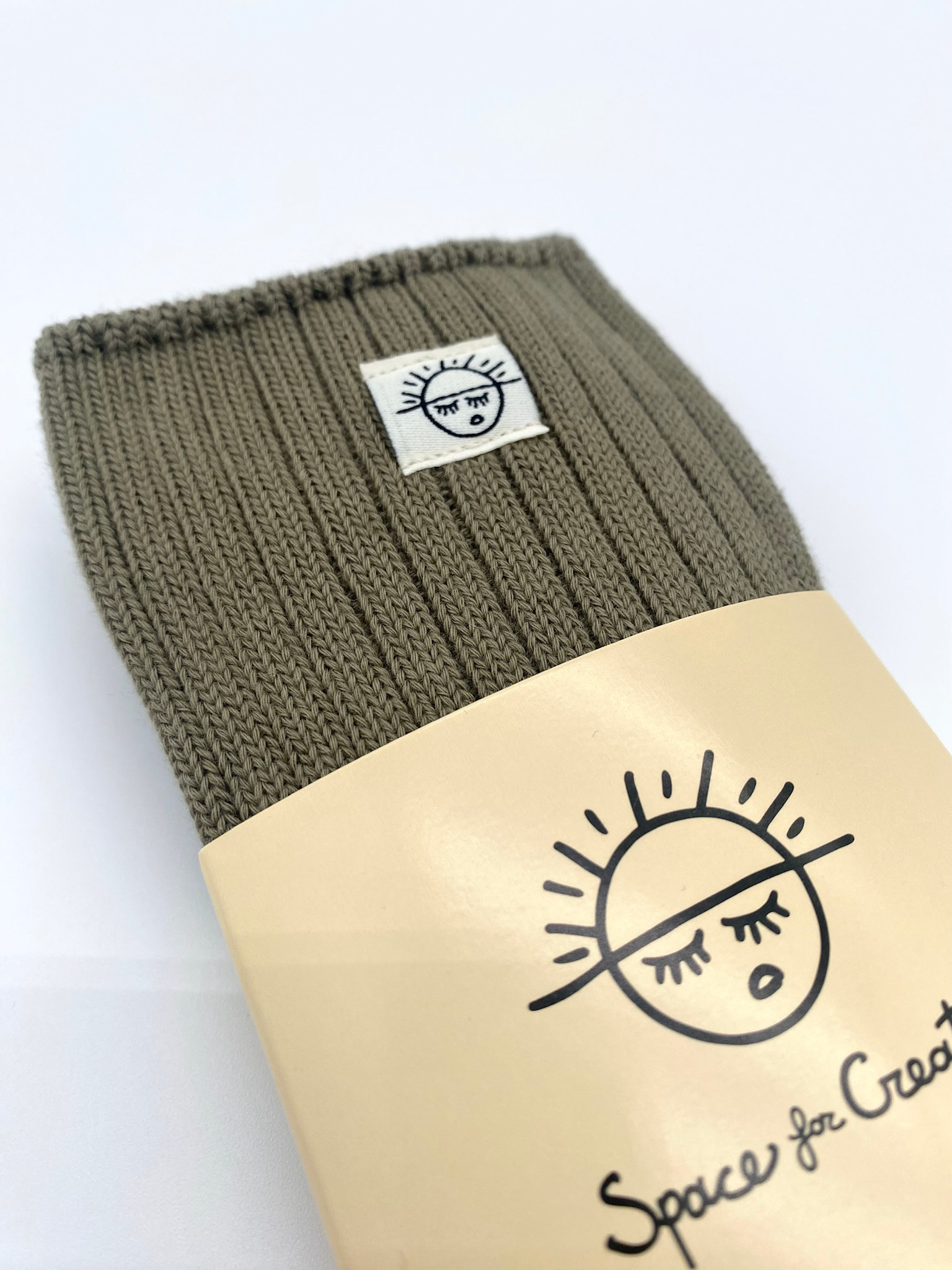 Space For Creation Sun Retro Slub Socks