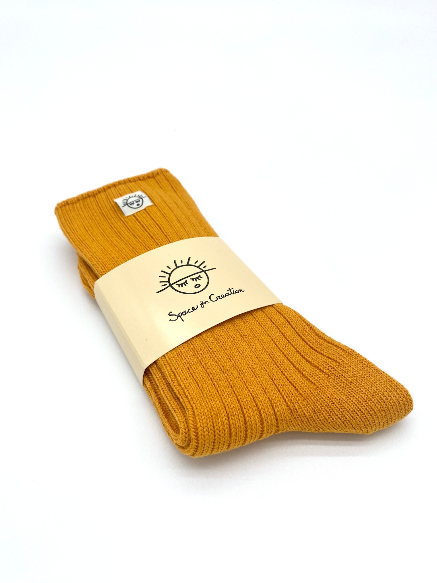 Space For Creation Sun Retro Slub Socks