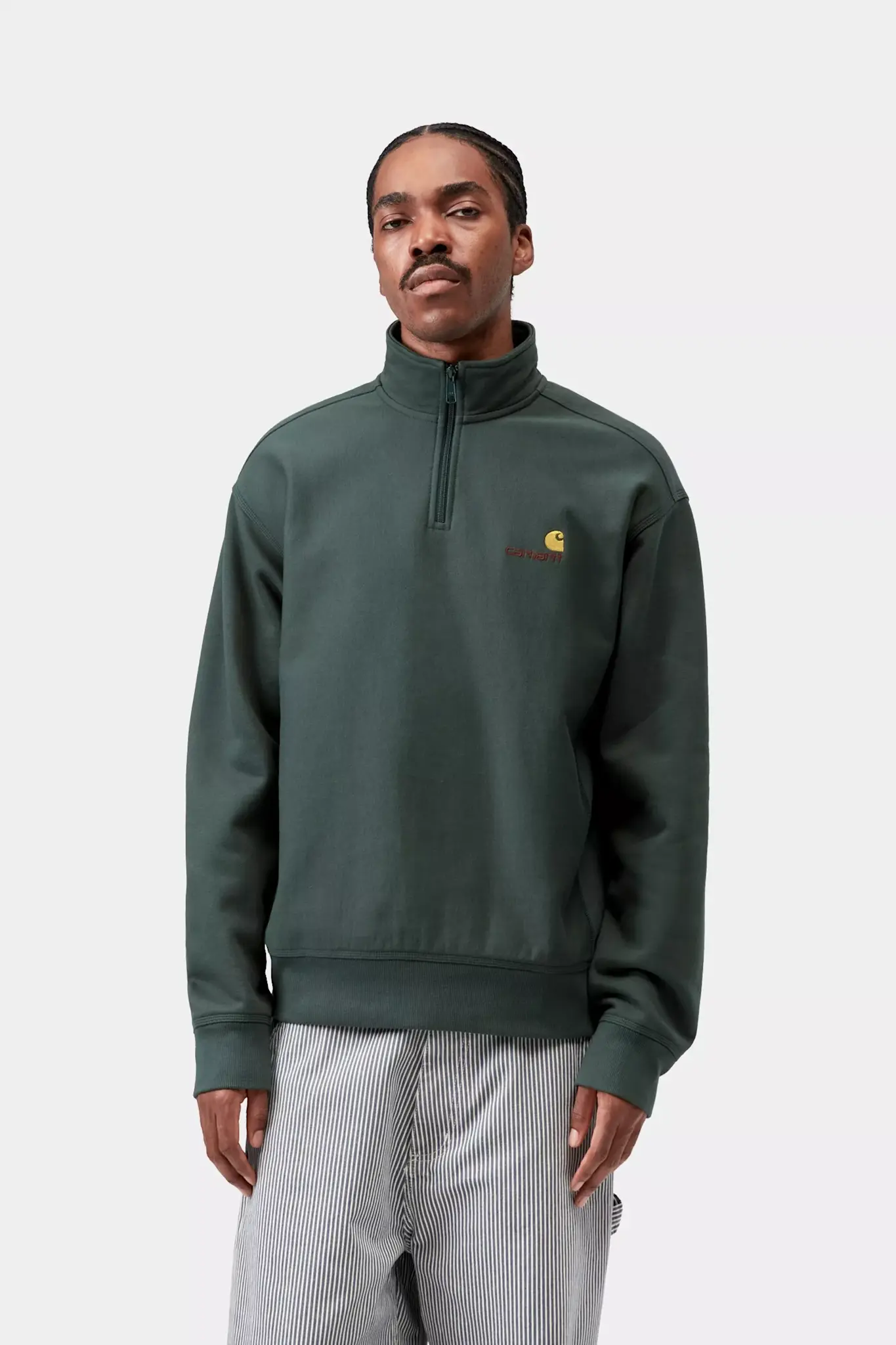 Carhartt WIP Half Zip American Script Sweat