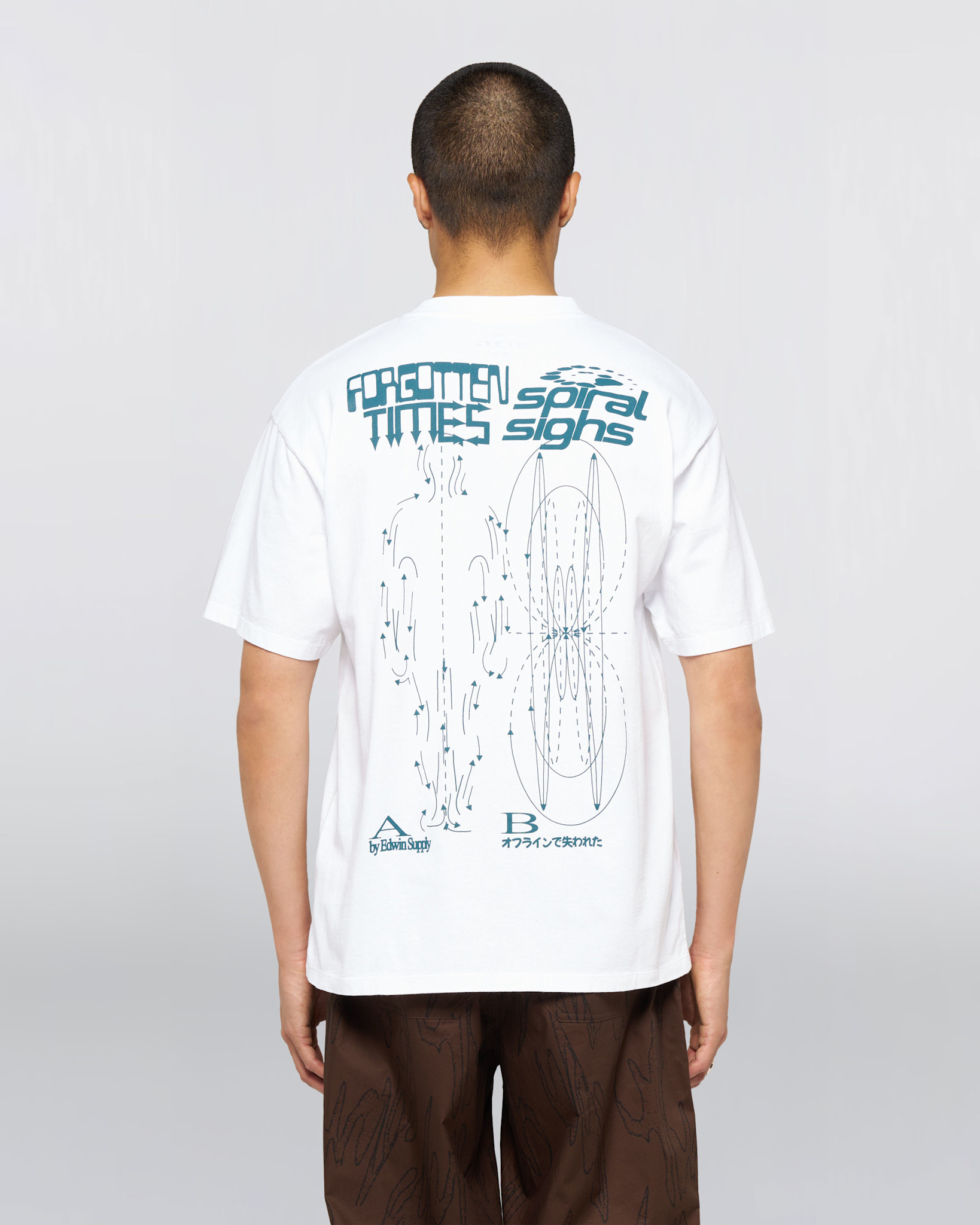 Edwin Spiral Sigh Tee