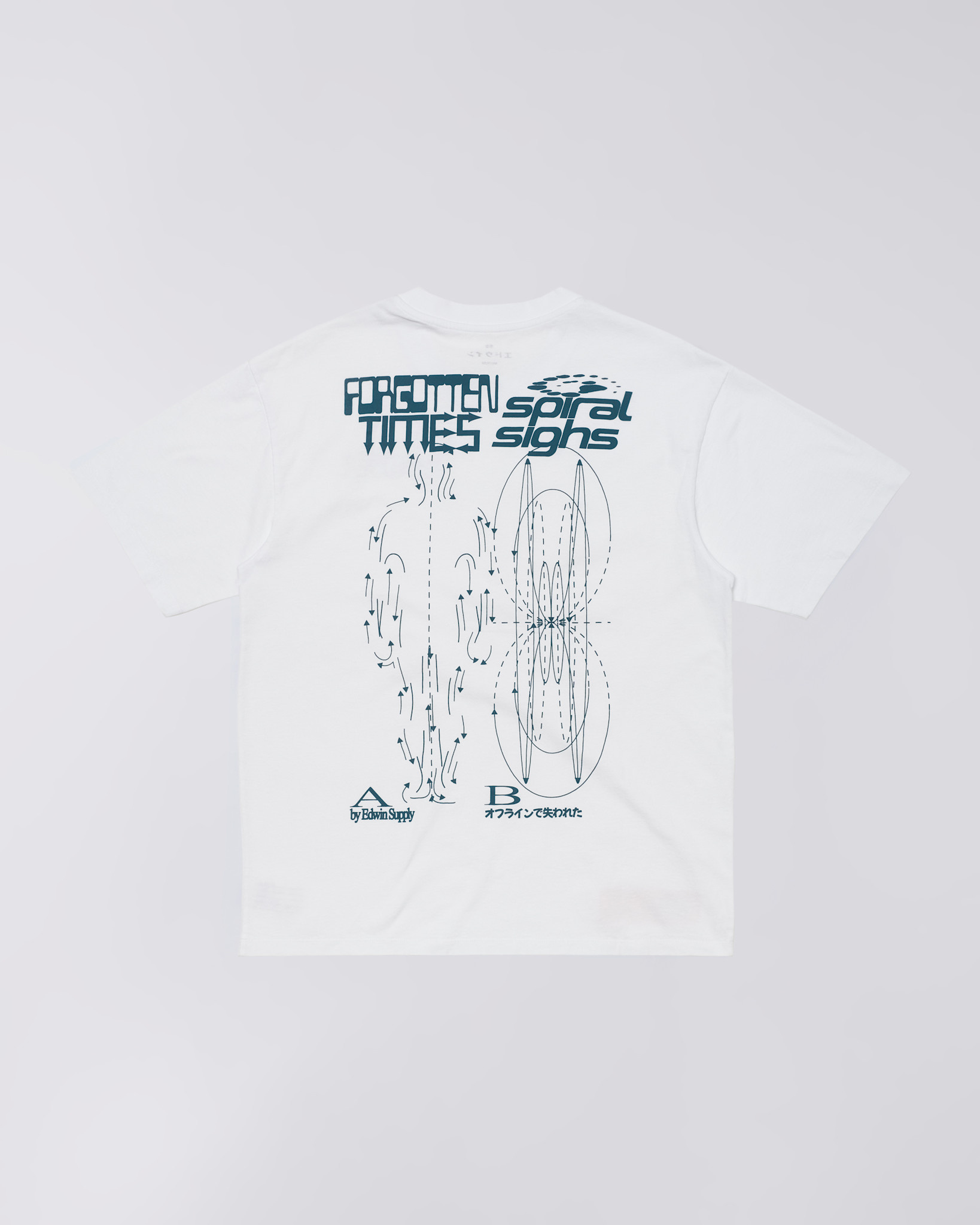 Edwin Spiral Sigh Tee
