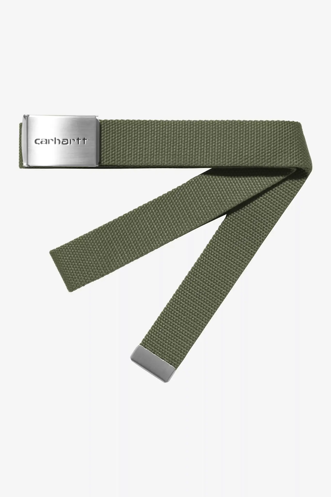 Carhartt WIP Clip Belt Chrome