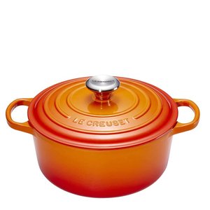 Le Creuset Cocotte oranje