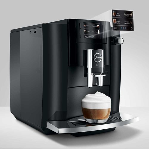 Jura Koffiemachine E6 (EB) Piano black