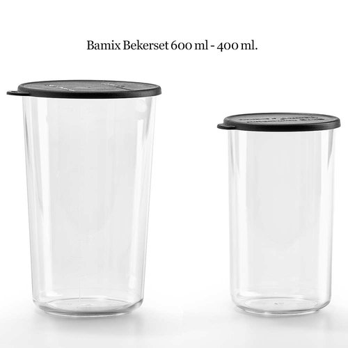 Bamix Bekerset 600 ml - 400 ml