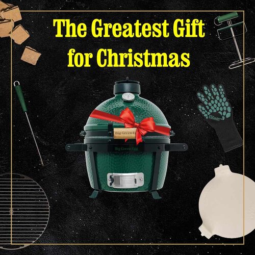 Big Green Egg BBQ MiniMax 5 gratis accessoires Big Green Egg BBQ MiniMax 5 gratis accessoires