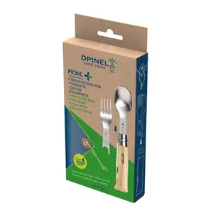 Opinel Outdoor bestekset Picnic+