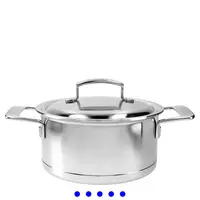 Kookpot met deksel Silver