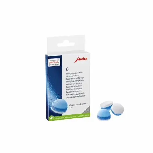 Jura Onderhoud 3-Phase reinigingstabs Jura Onderhoud 3-Phase reinigingstabs