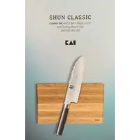 Shun DM 0702 santokumes en snijplank