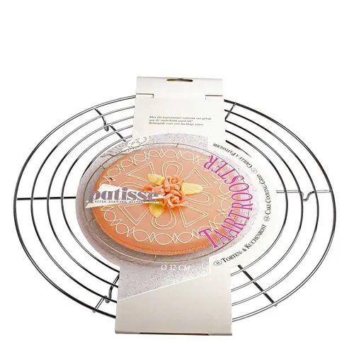 Patisse Taartrooster verchroomd Patisse Taartrooster verchroomd