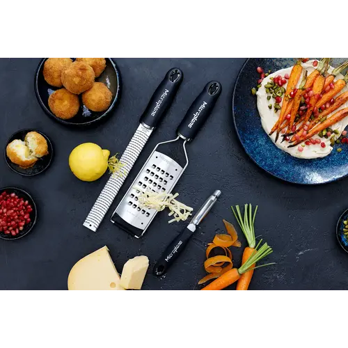 Microplane Gourmet rasp- en schilset 3-delig Microplane Gourmet rasp- en schilset 3-delig