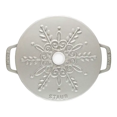 Staub Cocotte Snowflake white truffle Staub Cocotte Snowflake white truffle