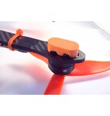 4X Soft pads voor onder drone (zwart of oranje)