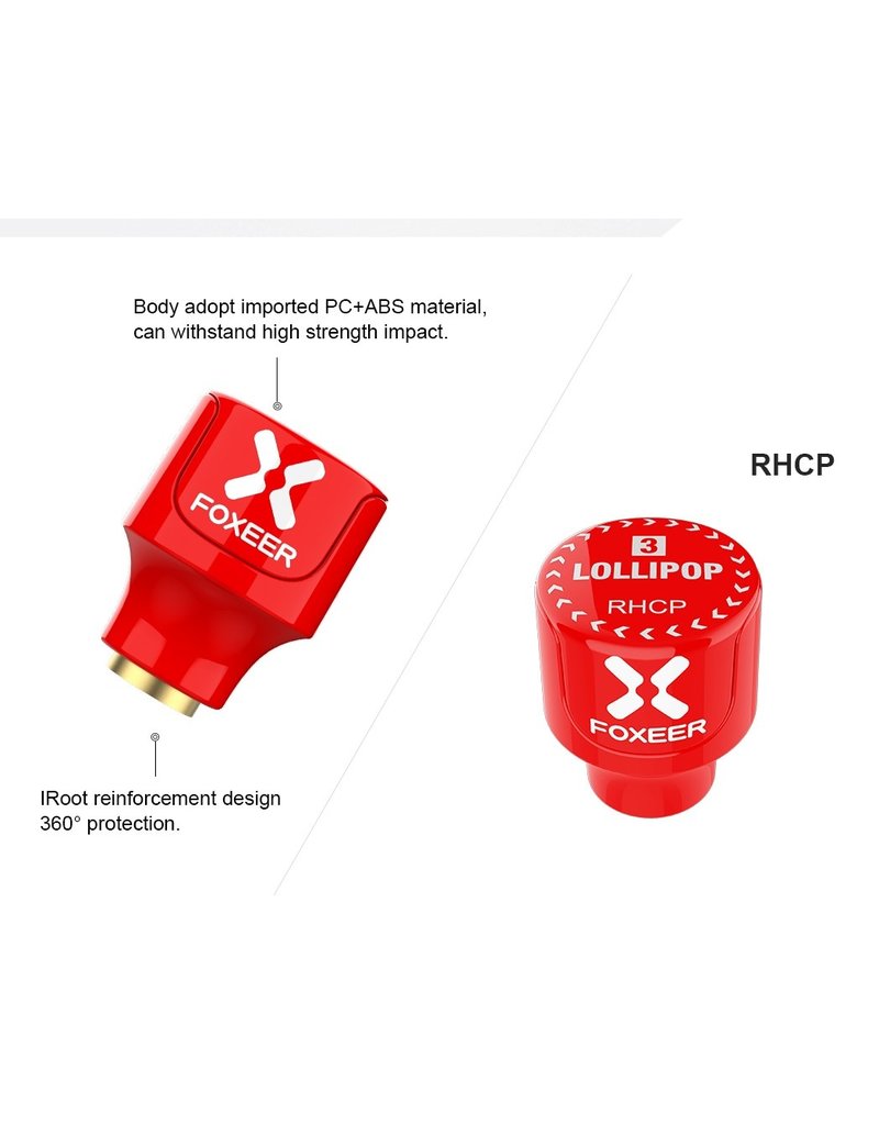 Foxeer Lollipop V3 Stubby SMA  antenne