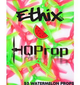 HQ Ethix S3 Prop Watermelon (2CW+2CCW)