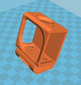 3D print DJI Action 2 gedempte houder voor Squirt, Geyser