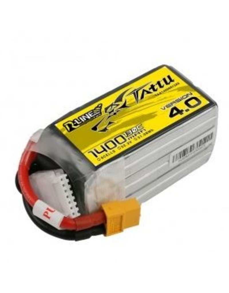 Genspow Tattu LiPo - 1400mAh - 6S - 130C - R-Line 4.0