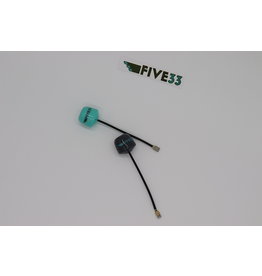 FlyFive33 AXII 2 U.FL 5.8GHz Antenna w/ Locking U.FL - RHCP - Grijs