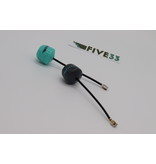 FlyFive33 AXII 2 U.FL 5.8GHz Antenna w/ Locking U.FL - RHCP - Grijs