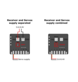 PWM adapter voor Crossfire en Tracer nano ontvangers