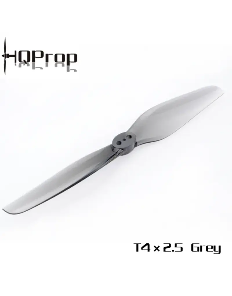 HQ HQProp T4X2.5 2 Blade Durable Propellers (4 STUKS) - Grey