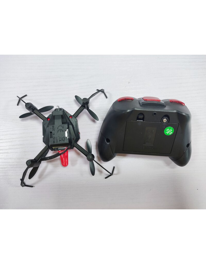 Speeddrones - Mini Drone Red  (highspeed angle)