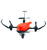 Speeddrones - Mini Drone Red  (highspeed angle)