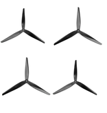 HQ Xclass 13 inch 3 blad Carbon propellers (2x CW 2x CCW)