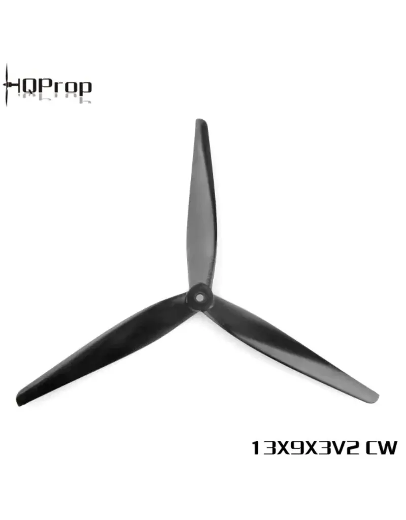 HQ Xclass 13 inch 3 blad Carbon propellers (2x CW 2x CCW)