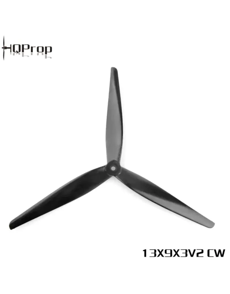 HQ (gebruikt)  Xclass 13 inch 3 blad Carbon propellers (2x CW 2x CCW) - Copy