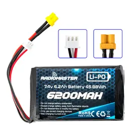 Radiomaster Boxer - 6200mAh 2S LiPo
