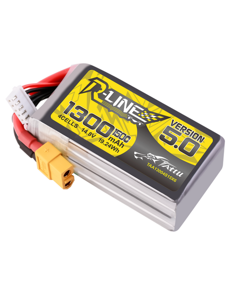 Genspow Tattu LiPo - 1300mAh - 4S - 150C - R-Line 5.0