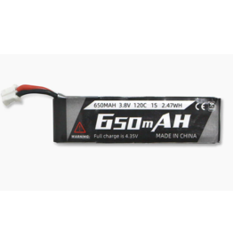 accu 650mah 3.8v 120c 1s lipo -jst-ph 2.0