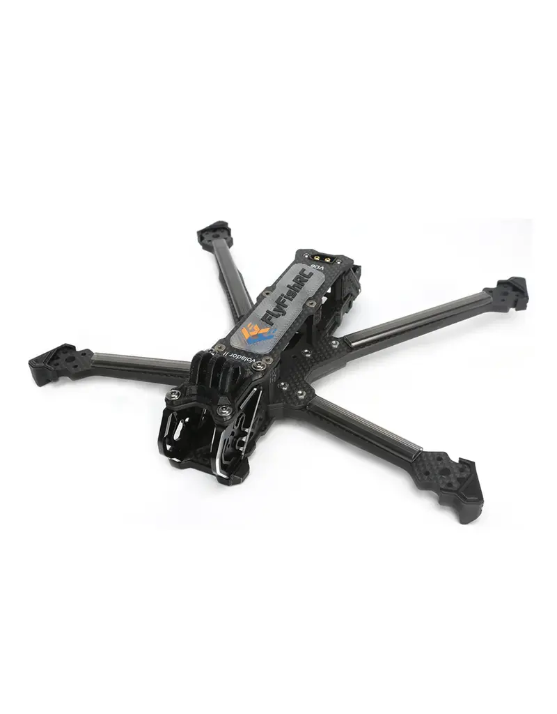 FlyFish FlyFish Volador 2 VD6 Deadcat FPV frame- Zwart