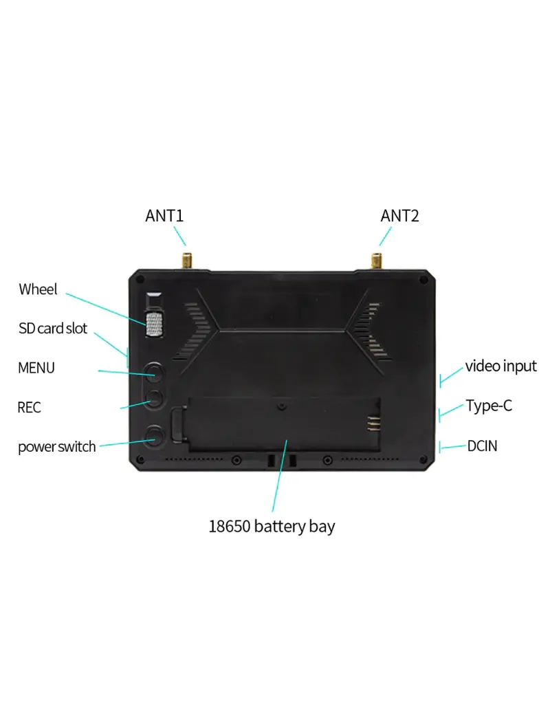 Skyzone M5F Steadyview monitor