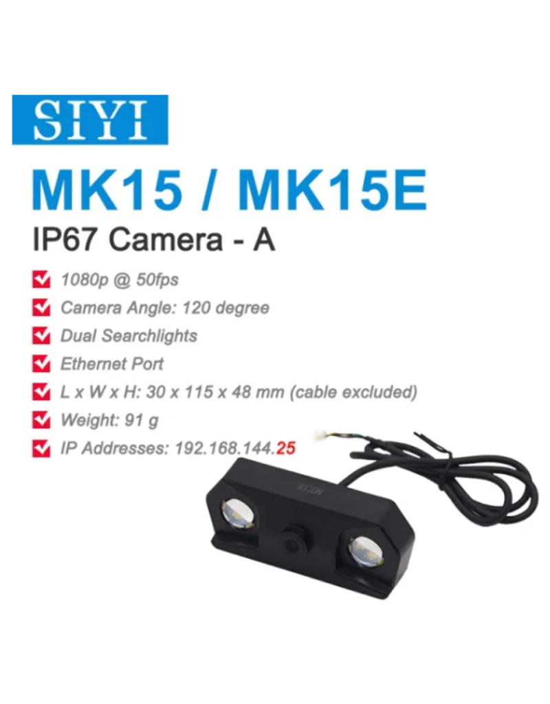 SiYi MK15 FPV combo