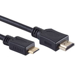 HDMI - Mini HDMI - gold - 3 meter