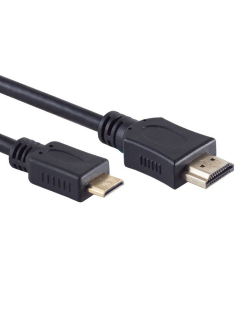 HDMI - Mini HDMI - gold -  3 meter