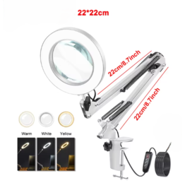 Speeddrones Loeplamp 22CM - Hoge Helderheid - tafelklem met 3 scharnieren