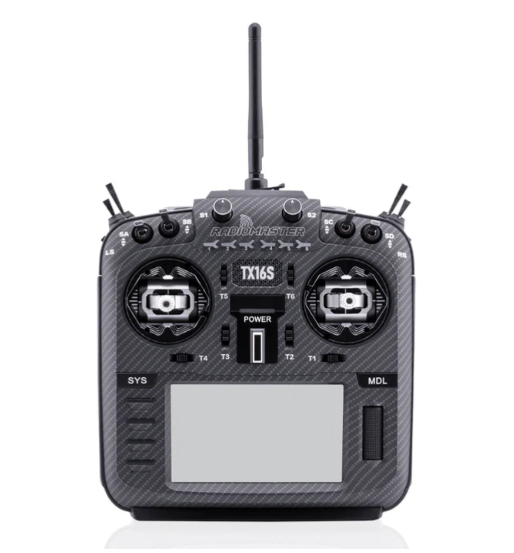 Radiomaster TX16S MK2 Max (custom) Black Leather - AG01 Black