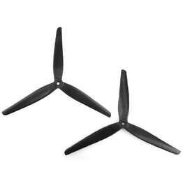 HQ MacroQuad Prop 9X4X3 (1x CW + 1x CCW) Black-Glass Fiber Nylon