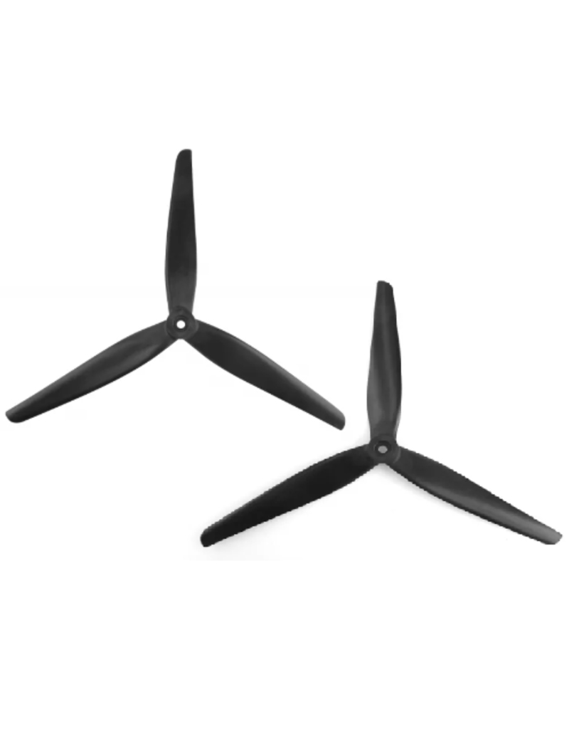 HQ MacroQuad Prop 9X4X3 (1x CW + 1x CCW) Black-Glass Fiber Nylon