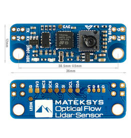 Matek Mateksys optical flow en lidar 3901-L0X