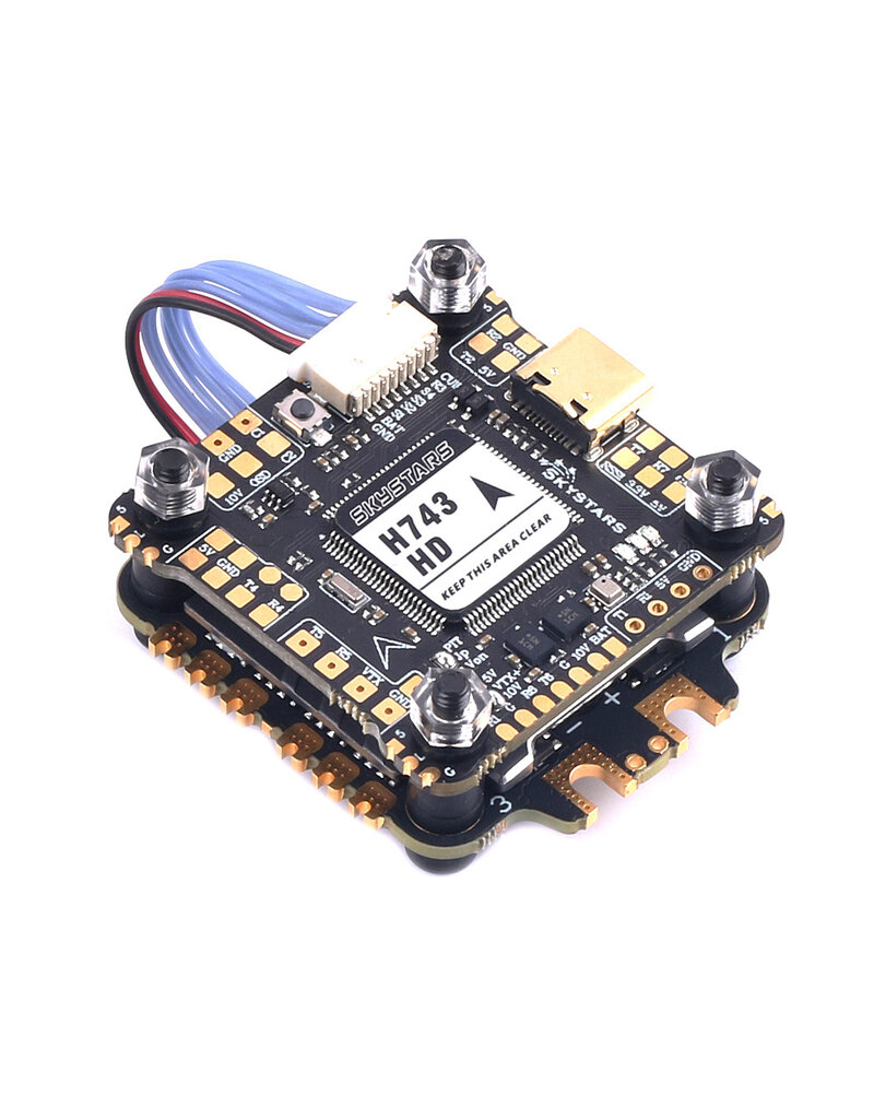 SKYSTARS H743 HD Flight Controller & KM60 60A stack